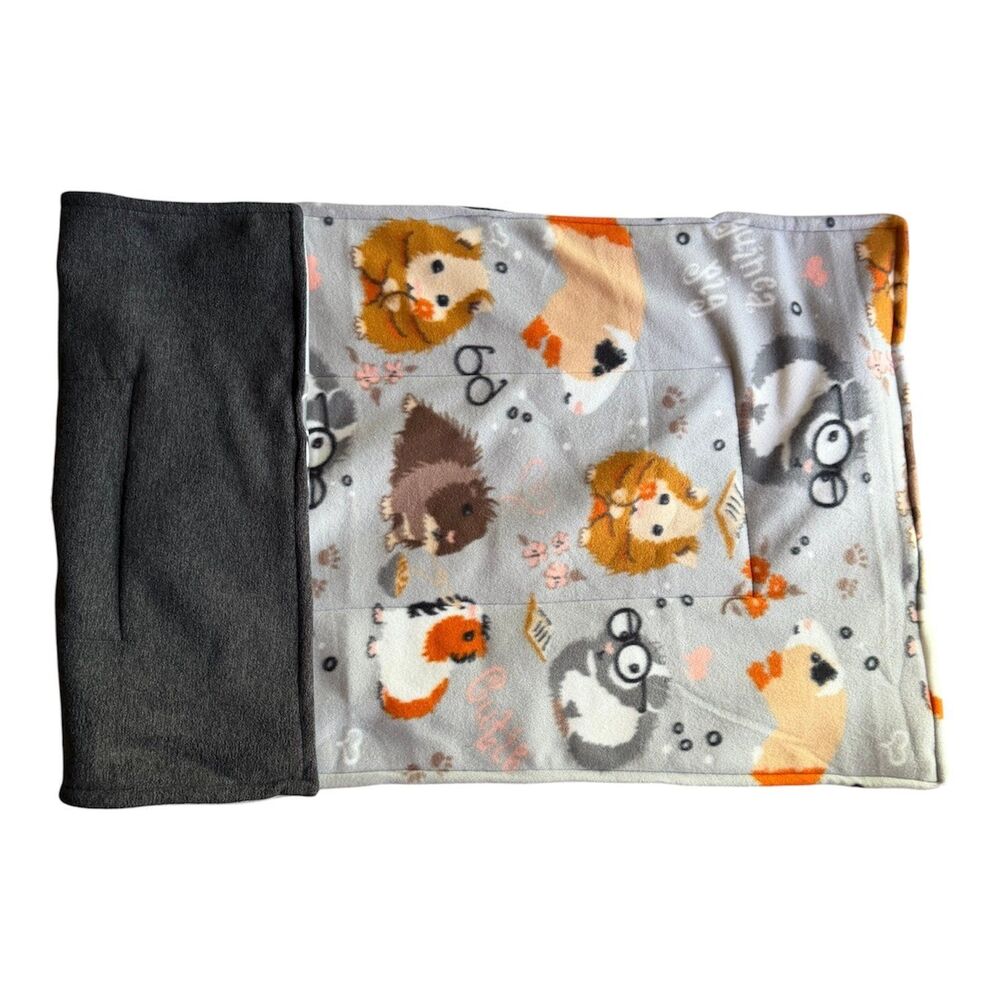 Guinea Pig Midwest Fleece Cage Liner 24"x 47" Reusable, Reversible, and Washable